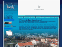 Tablet Screenshot of apartments-dubelj.com